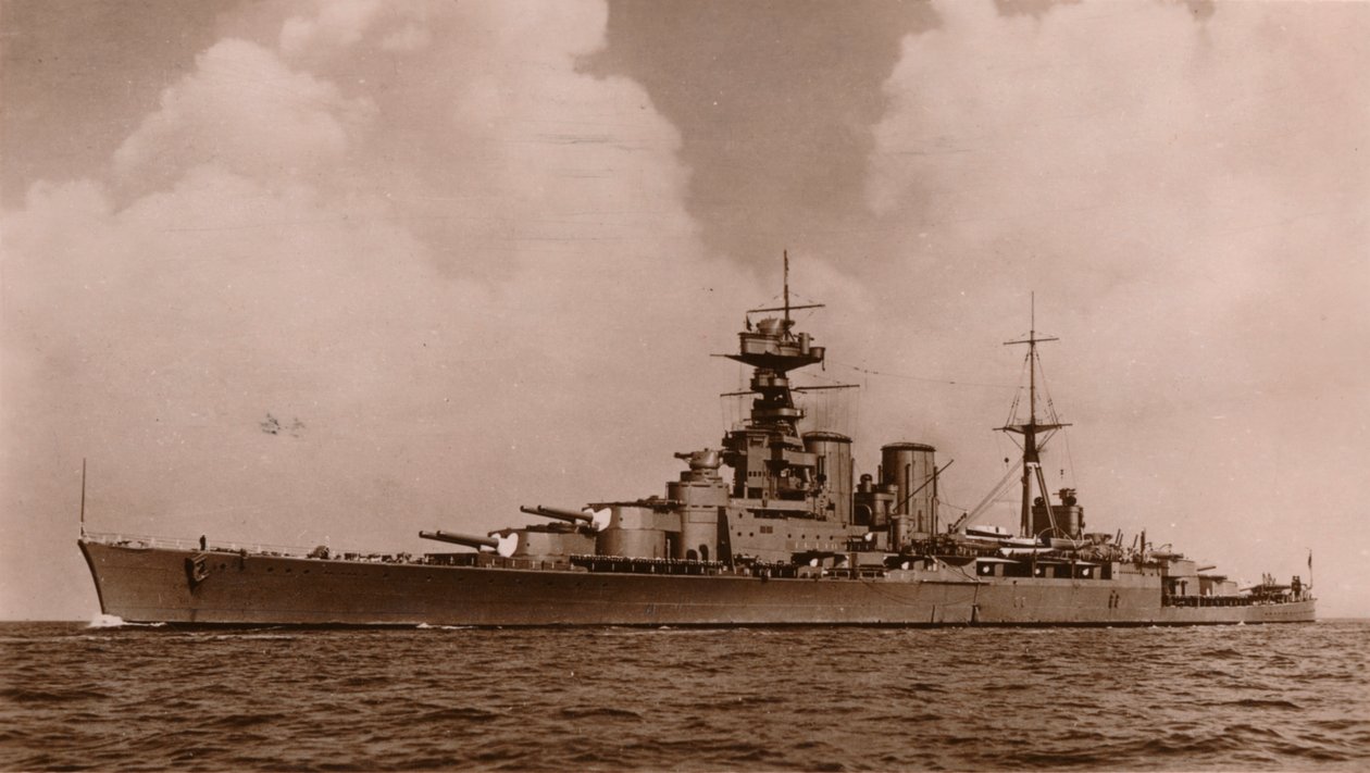 HMSフッド、1935 作： 不明