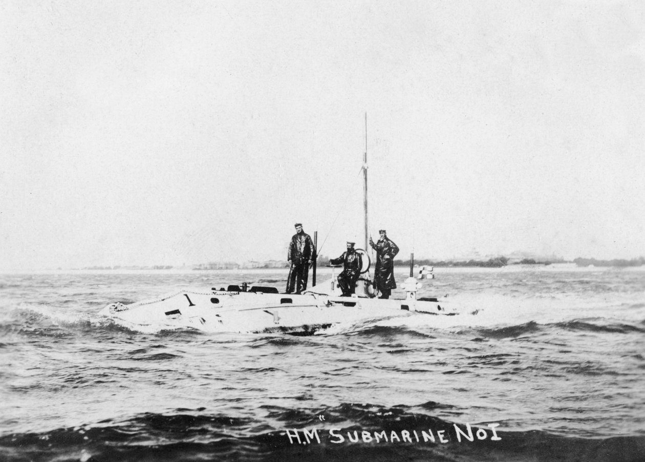 HMサブマリンNo1、c1908 作： 不明