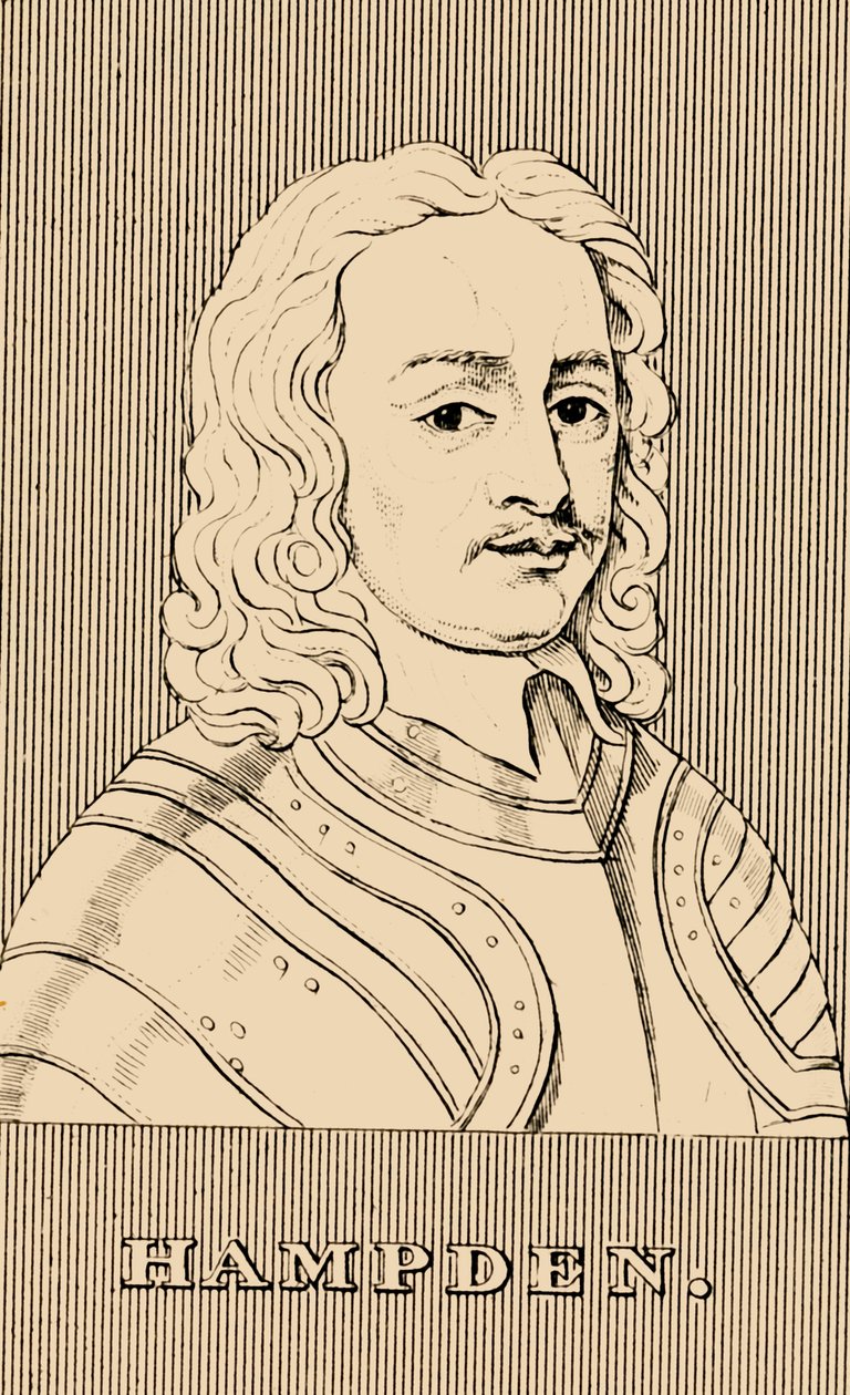 ハムデン、c1594-1643、1830。 作： 不明