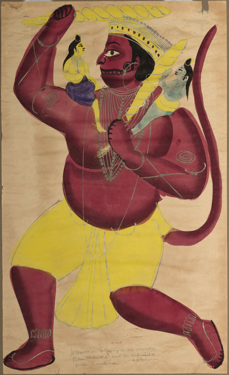 ハヌマン、c。 1880 作： 不明
