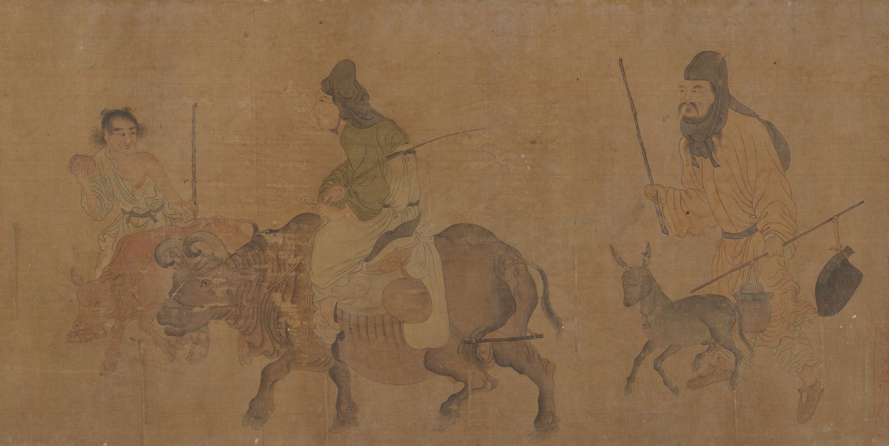 西からの幸せな帰還。 作： 不明