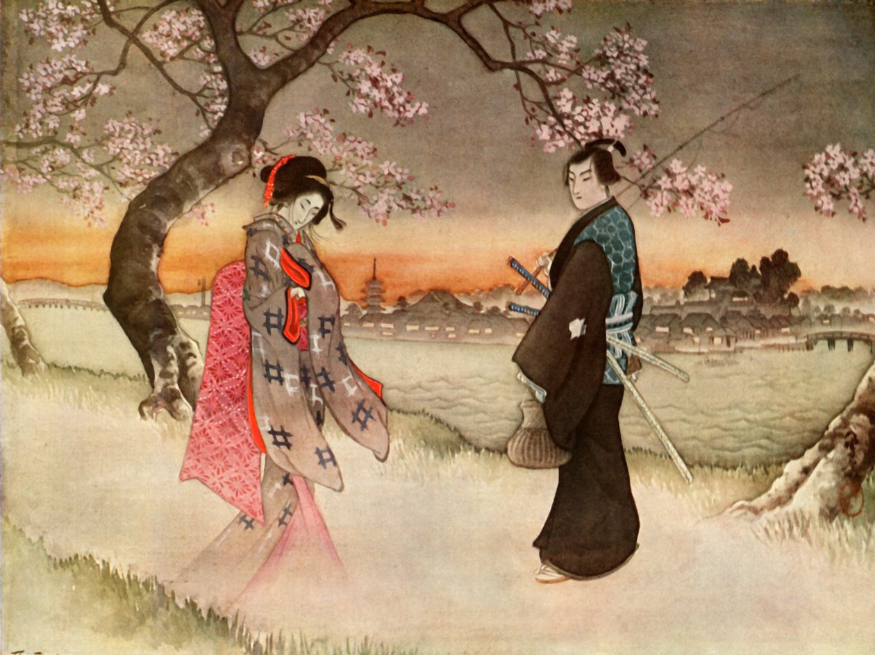 1919年、彼は揺れる影の中で彼に向かって少女のような形が近づくのを見て驚いた。 作： 不明