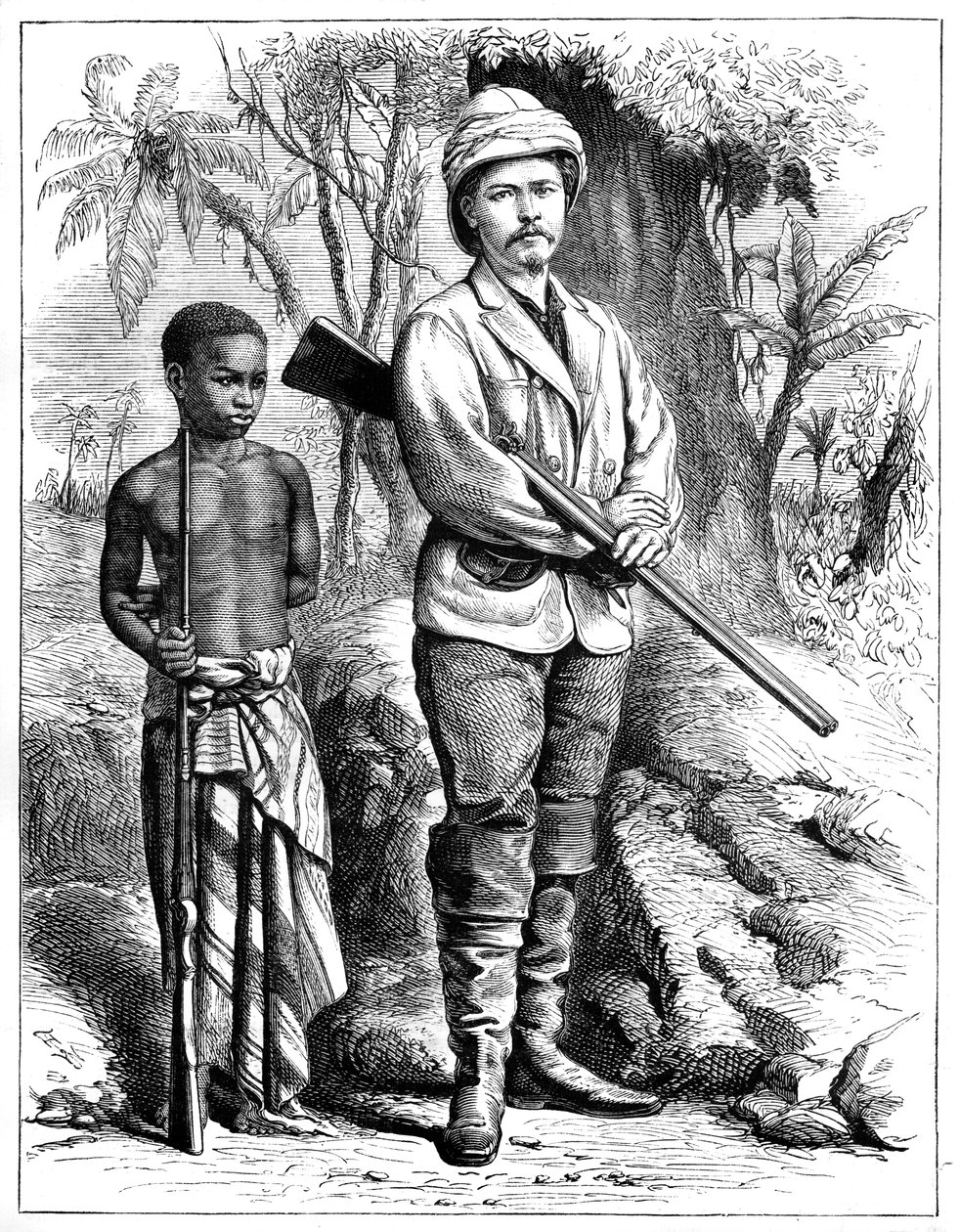 ヘンリーモートンスタンレー1841-1904、ウェールズ人ジャーナリスト兼探検家、19世紀 作： 不明