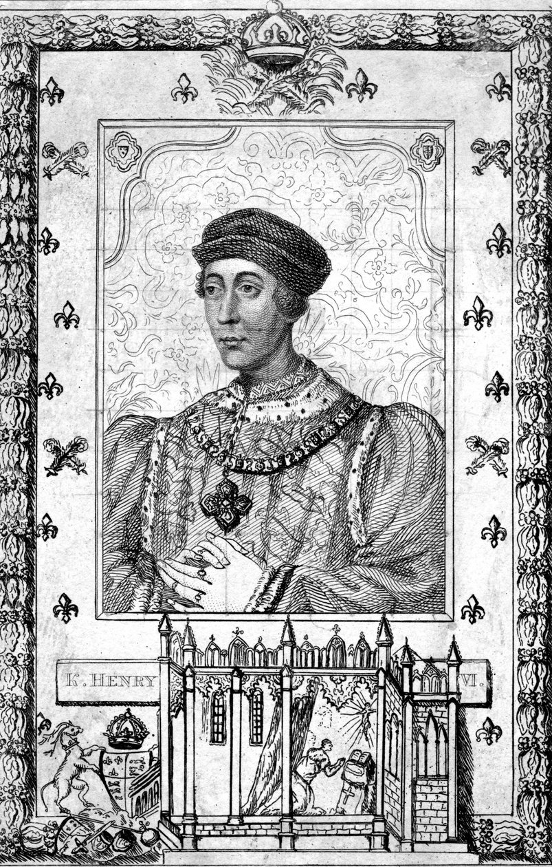 イングランドのヘンリー6世、1421〜1471年 作： 不明