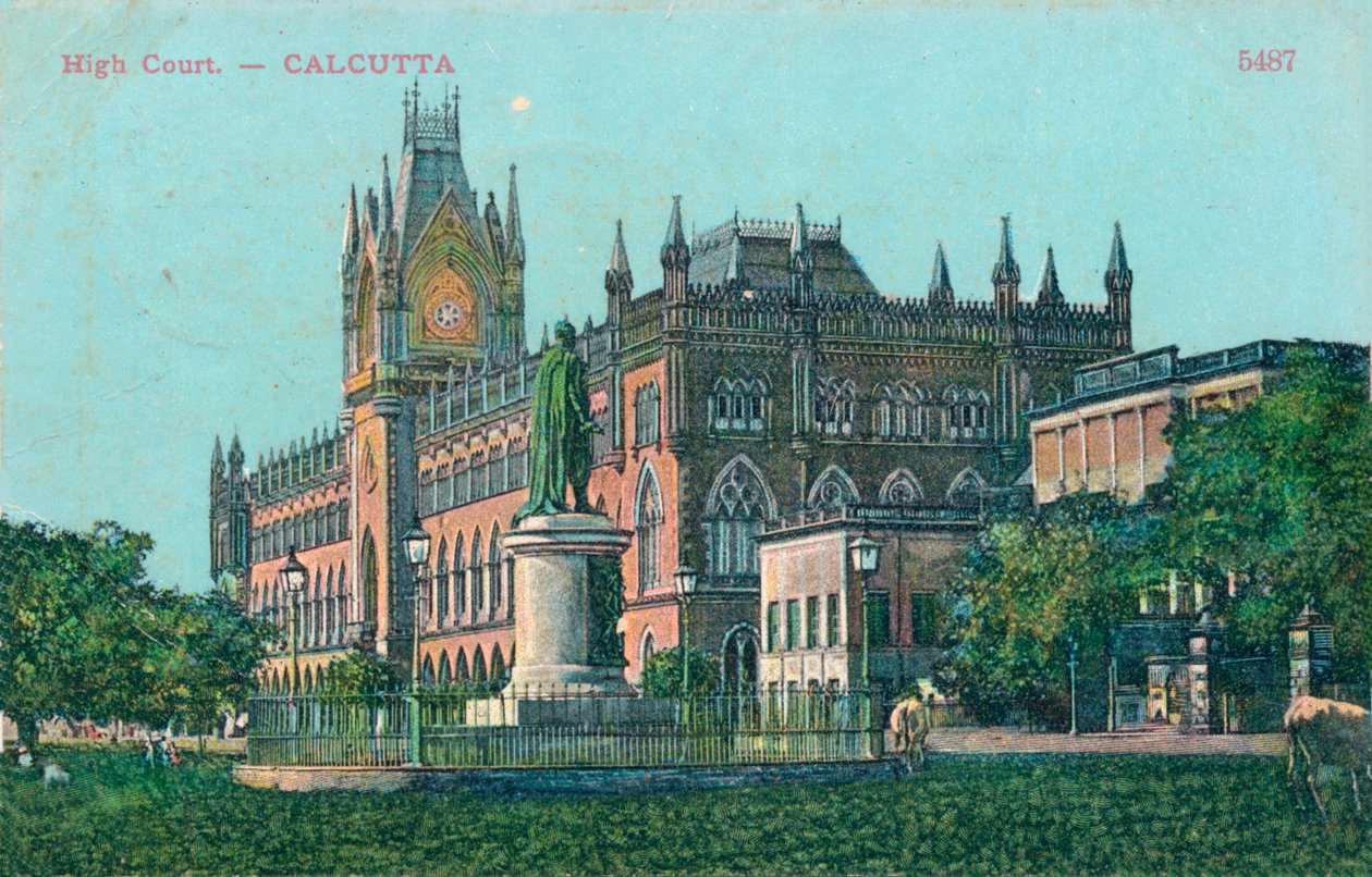 最高裁、カルカッタ、c1906 作： 不明