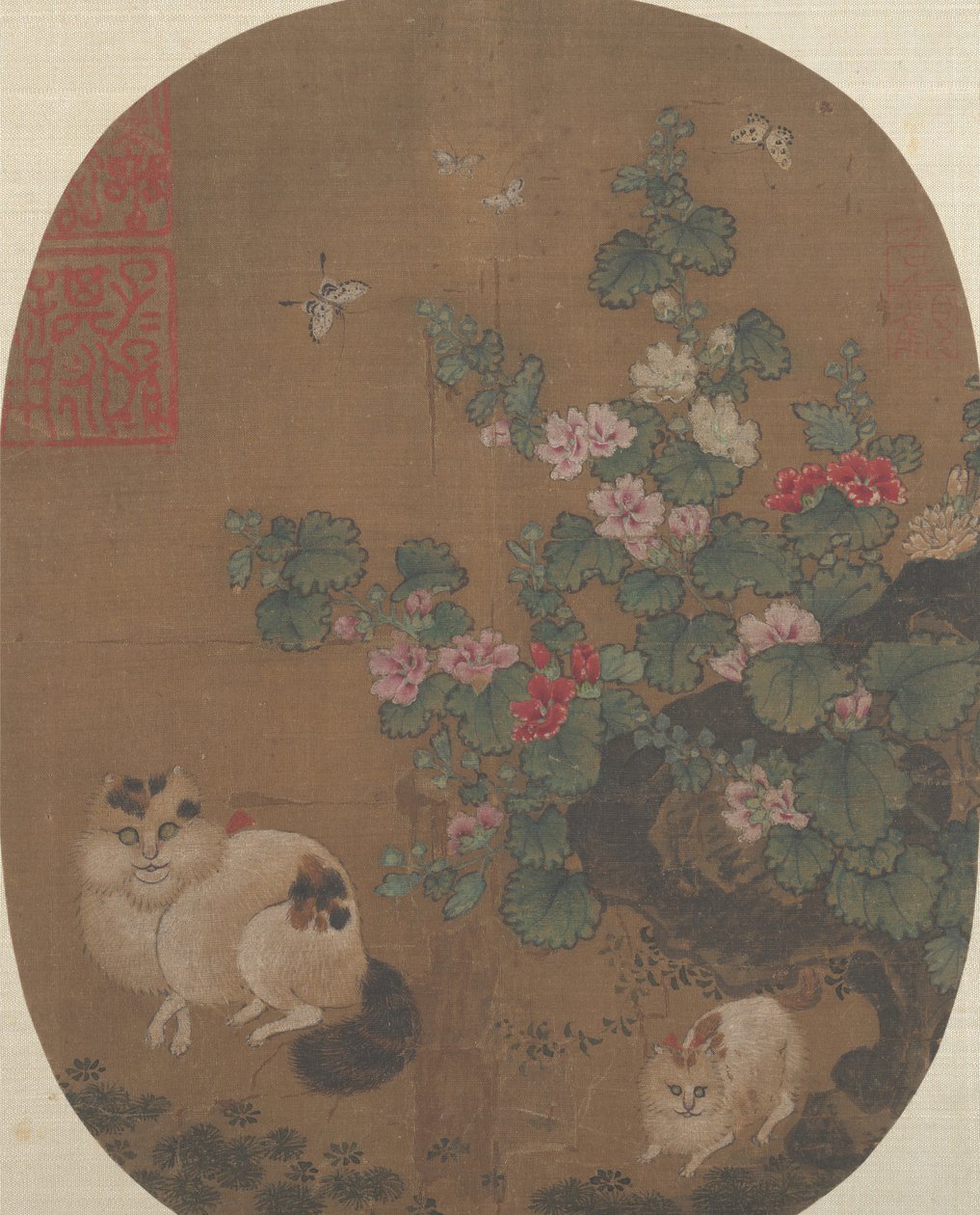 葵と猫。 作： 不明