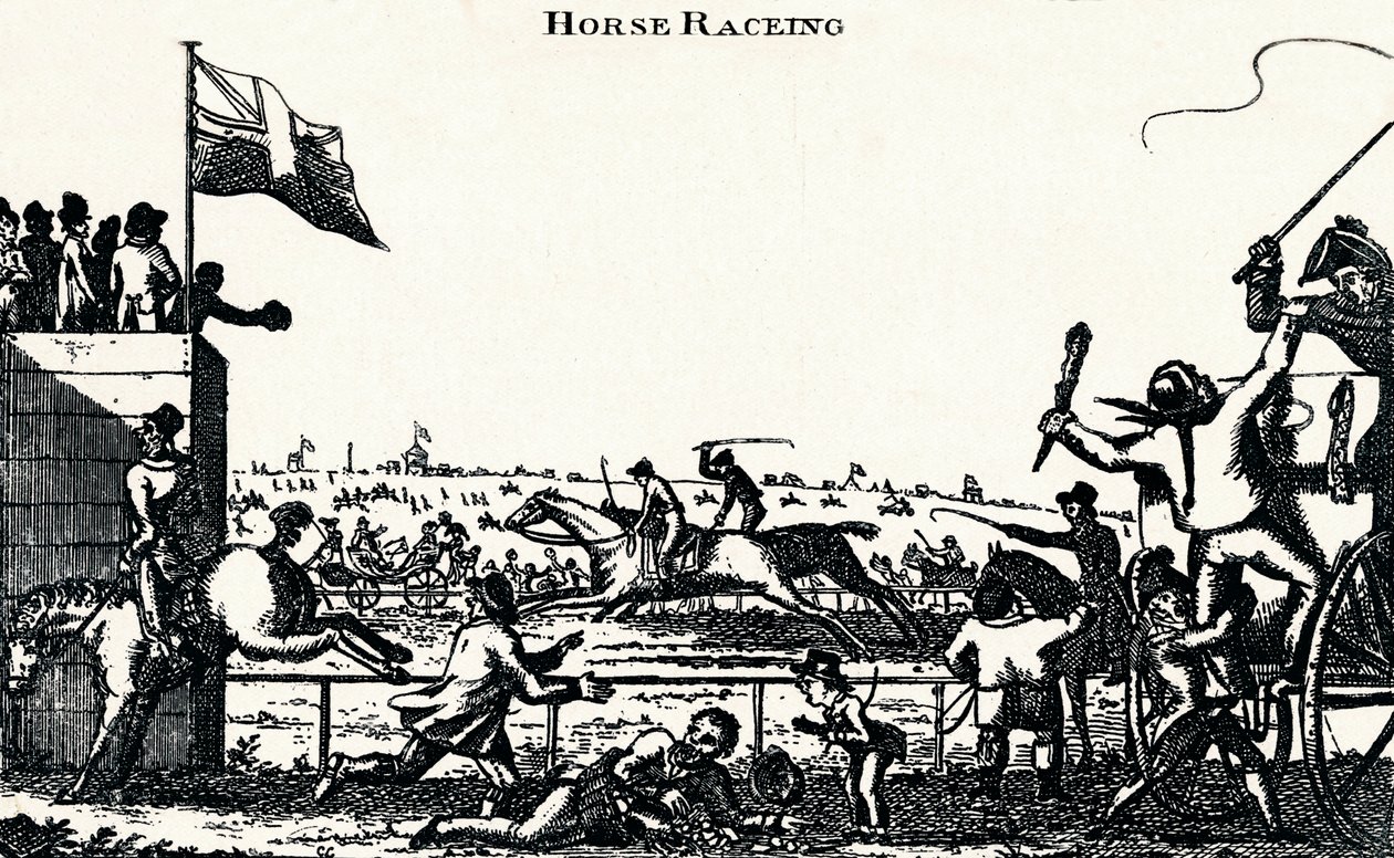 競馬、c1804、1903 作： 不明