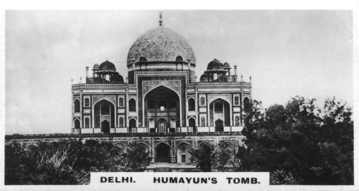 フマーユーン廟、デリー、インド、c1925 作： 不明