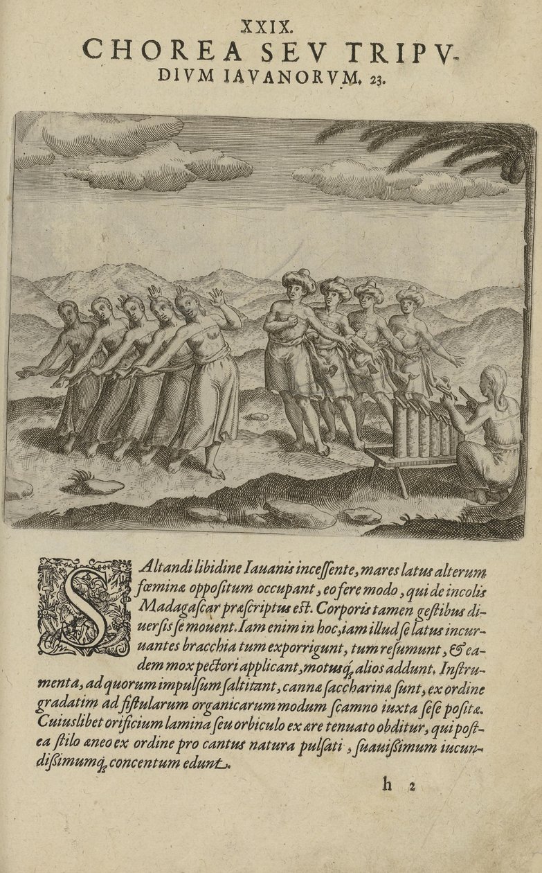 著者不明、Excudebat Matthaeus Beckerus発行のIndia Orientalisからの抜粋。 作： 不明