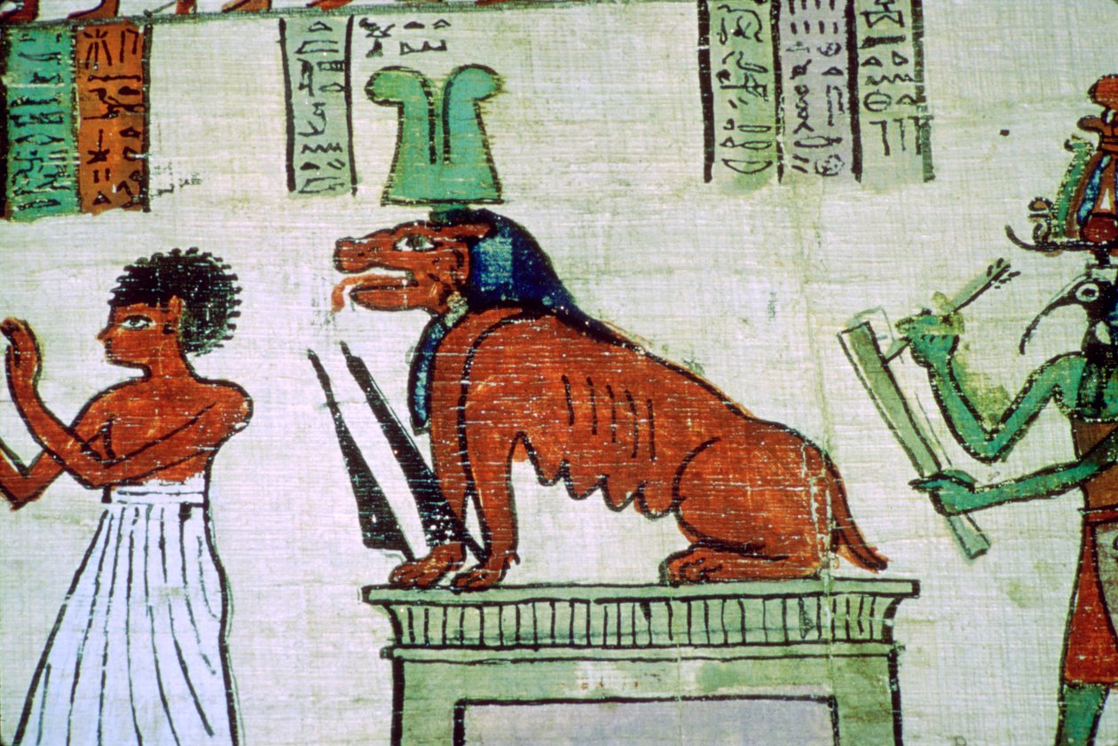 エジプトの神アムミットのイメージ 作： 不明