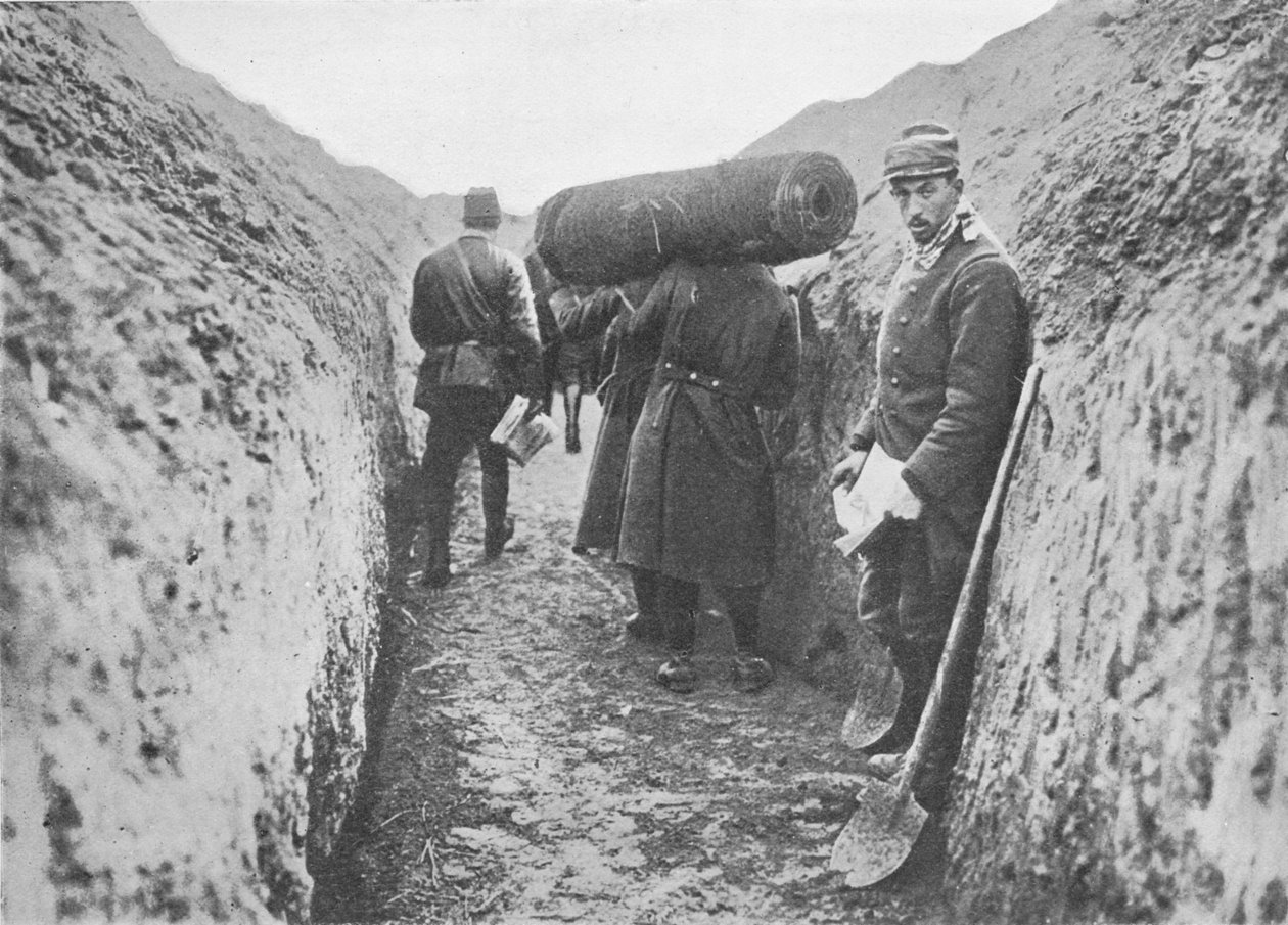 1914年のフランス海溝の1つ 作： 不明