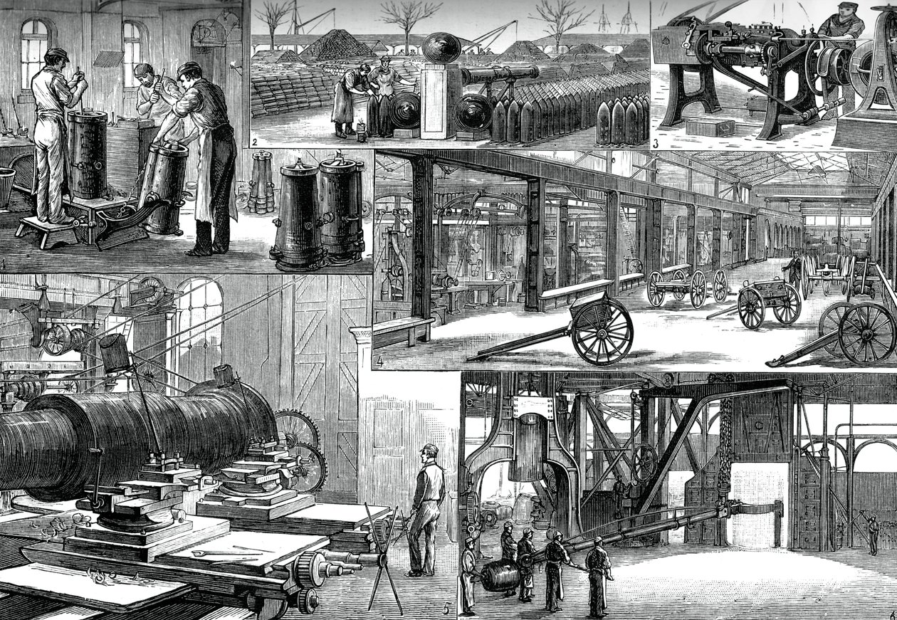 ロイヤルアーセナル、ウーリッジ、c1880 作： 不明