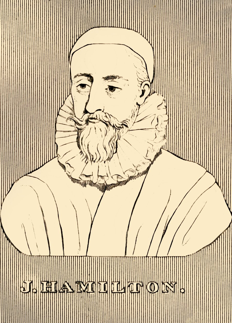 J.ハミルトン、1512-1571年、1830年。 作： 不明