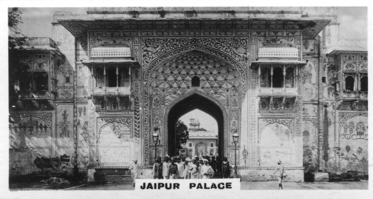 ジャイプール宮殿、インド、c1925 作： 不明