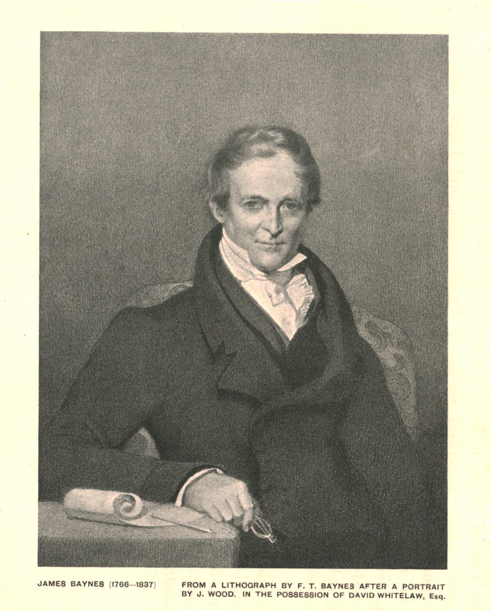 ジェームズベインズ1766-1837。 作： 不明