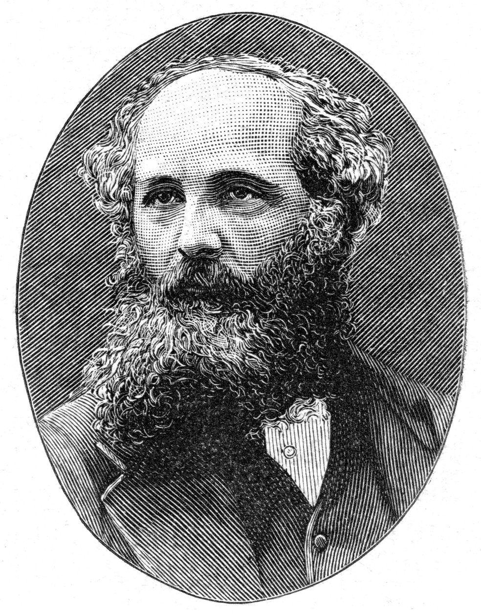 ジェームズクラークマクスウェル1831-1879、スコットランドの理論物理学者、[1896] 作： 不明