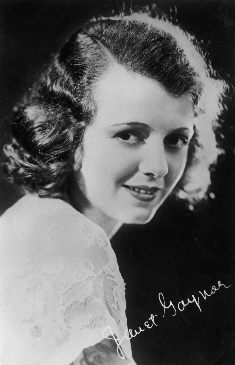 ジャネットゲイナー1906〜1984年、アメリカの女優、20世紀 作： 不明