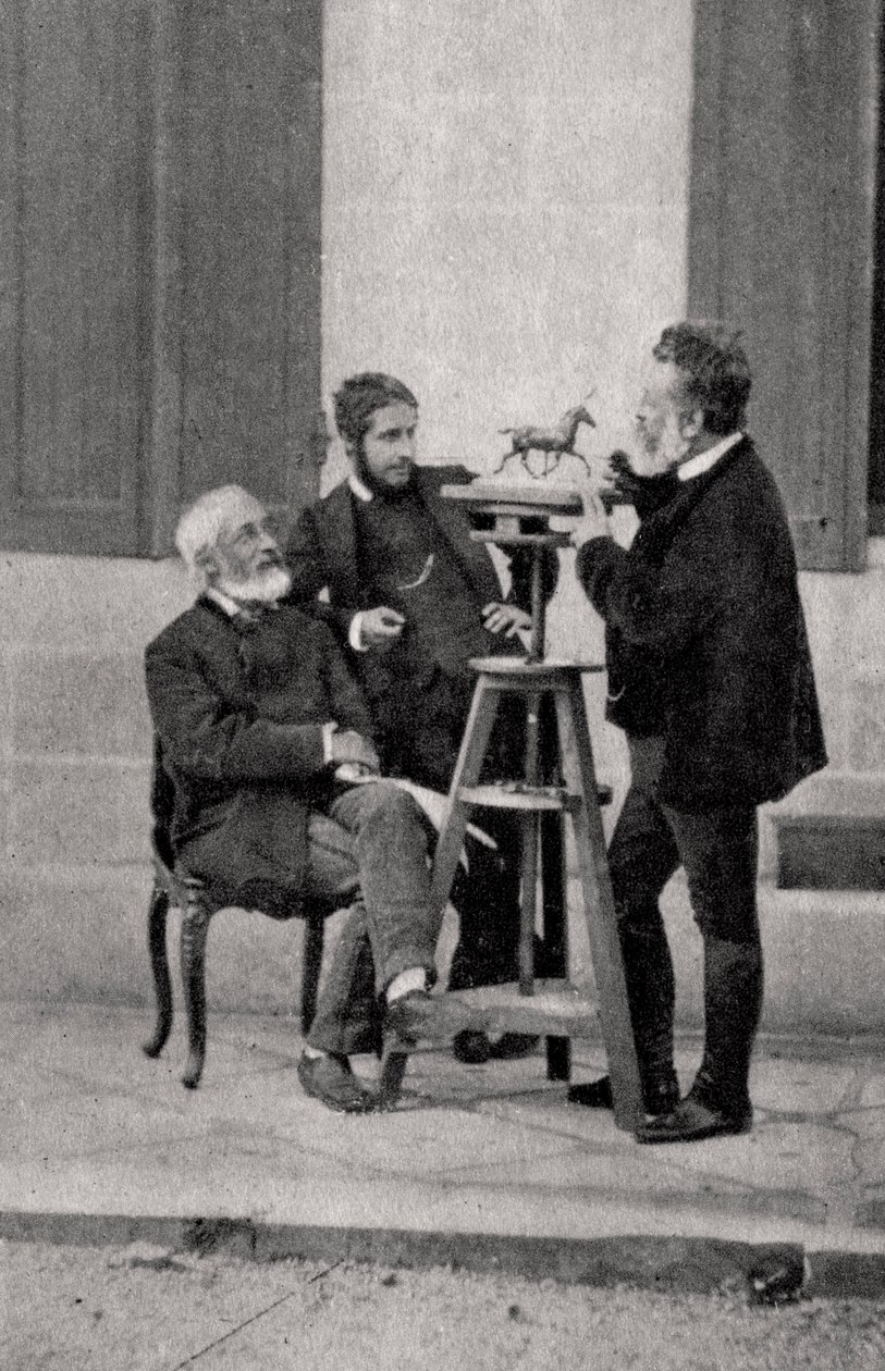 Jean Louis Ernest Meissonnier、フランスの画家、彫刻家、1880年 作： 不明