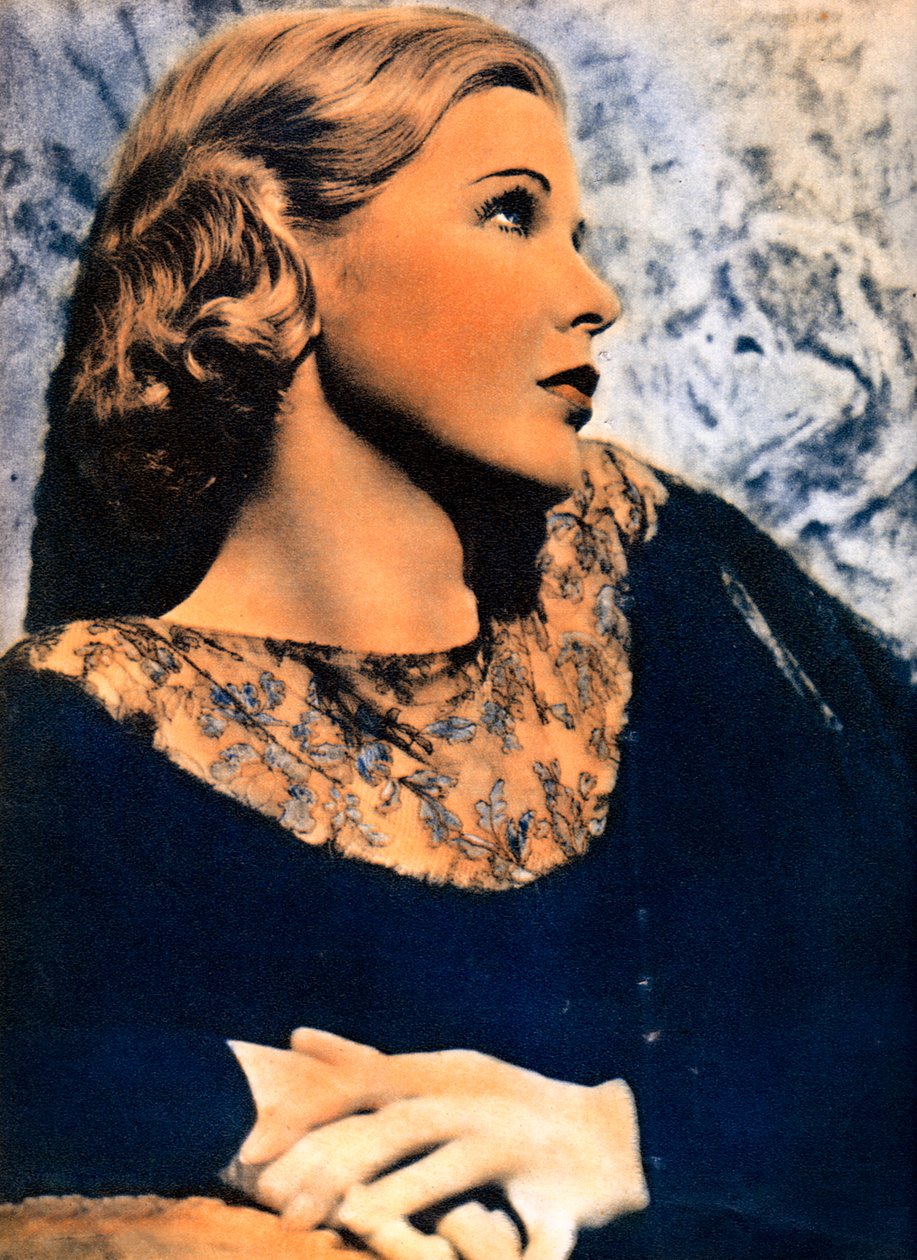 ジャンミュア、アメリカの女優、1934-1935年 作： 不明