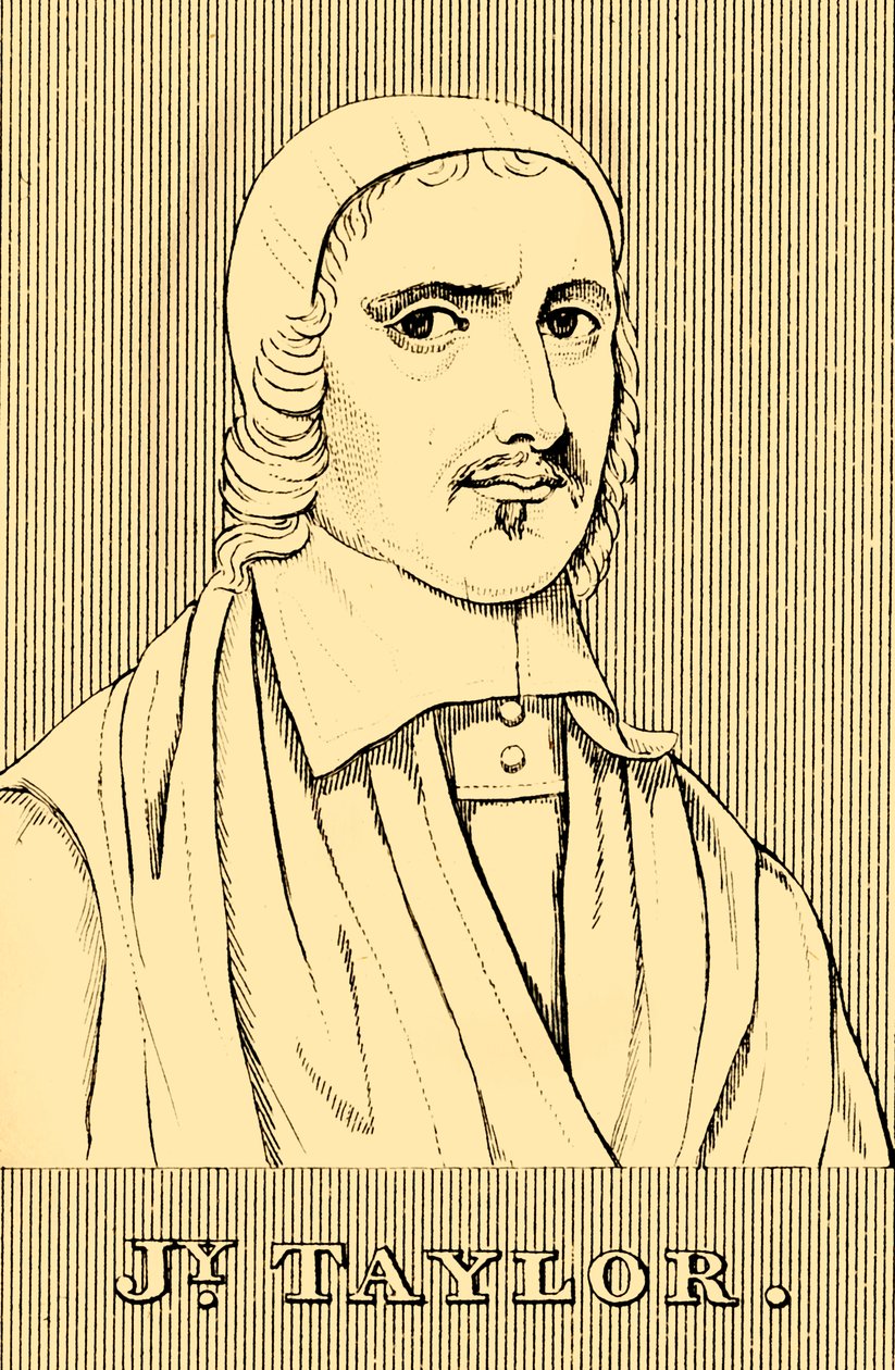 ジェレミー・テイラー、1613-1667、1830。 作： 不明