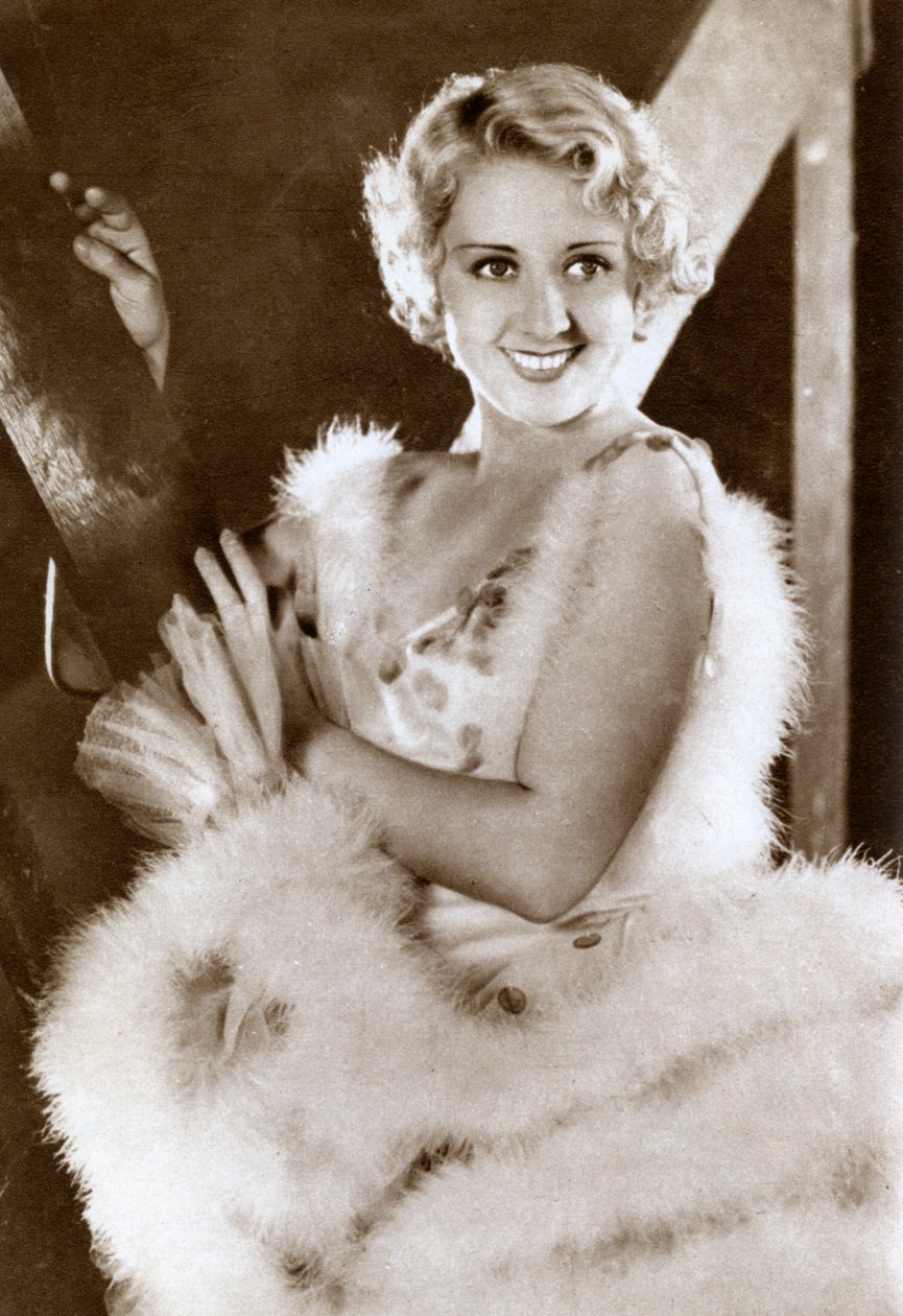 ジョーンブロンデル、アメリカの女優、1933 作： 不明