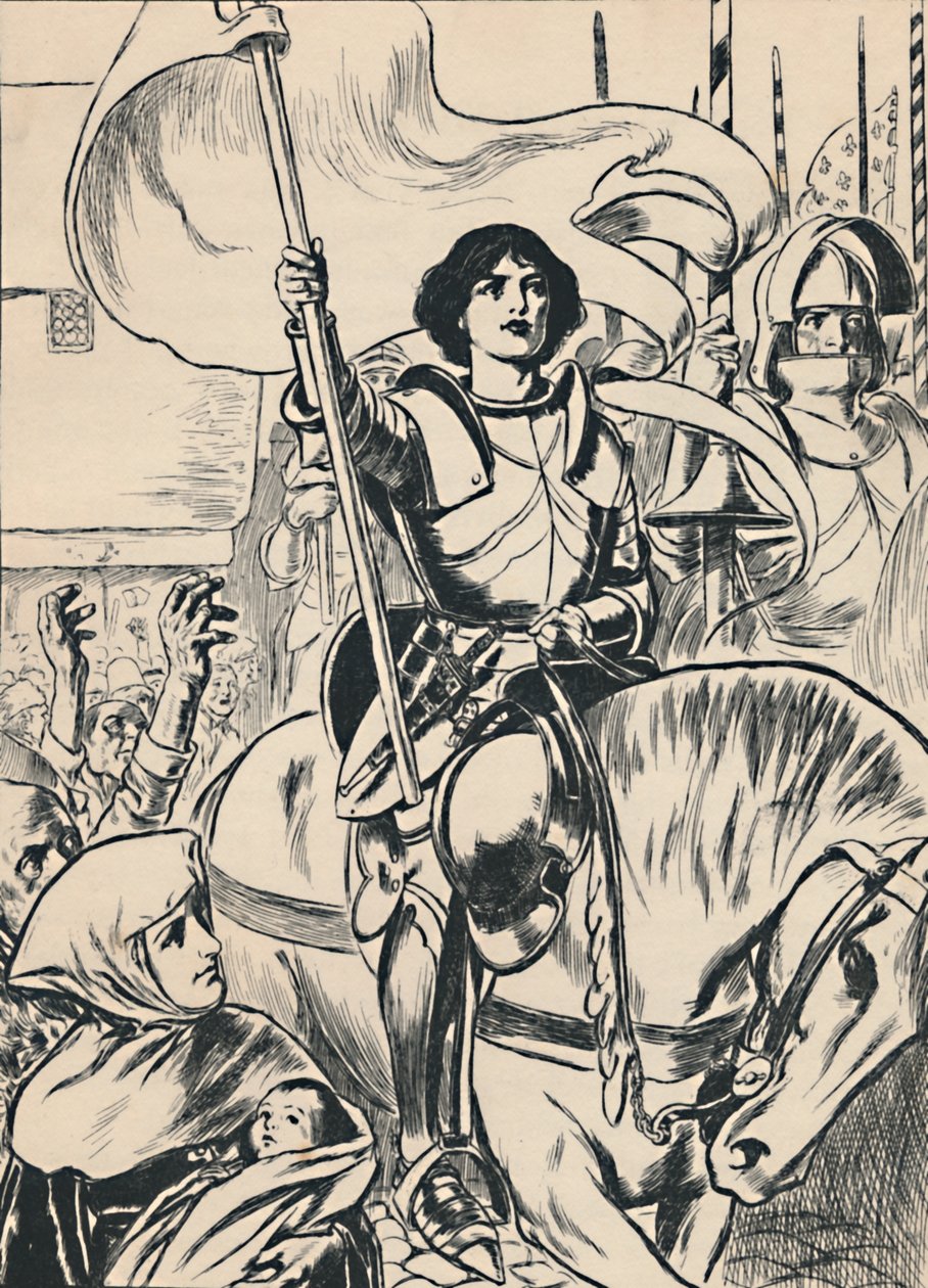 軍隊長のジョーン、c1907 作： 不明