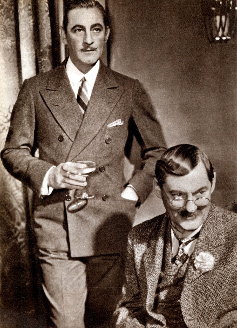 ジョン1882-1942およびライオネル1878-1954バリモア、アメリカの舞台俳優および映画俳優 作： 不明