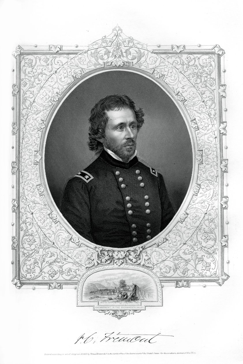ジョンCフリーモント、アメリカの兵士、探検家、大統領候補、1862-1867 作： 不明