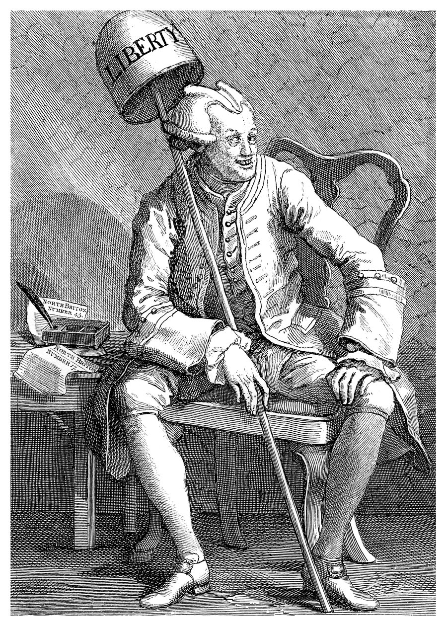ジョン・ウィルクス、イギリスの政治家、1763 1895 作： 不明
