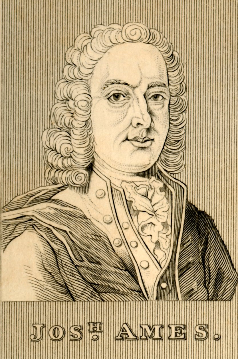 Jos.h Ames、1689-1759、1830。 作： 不明