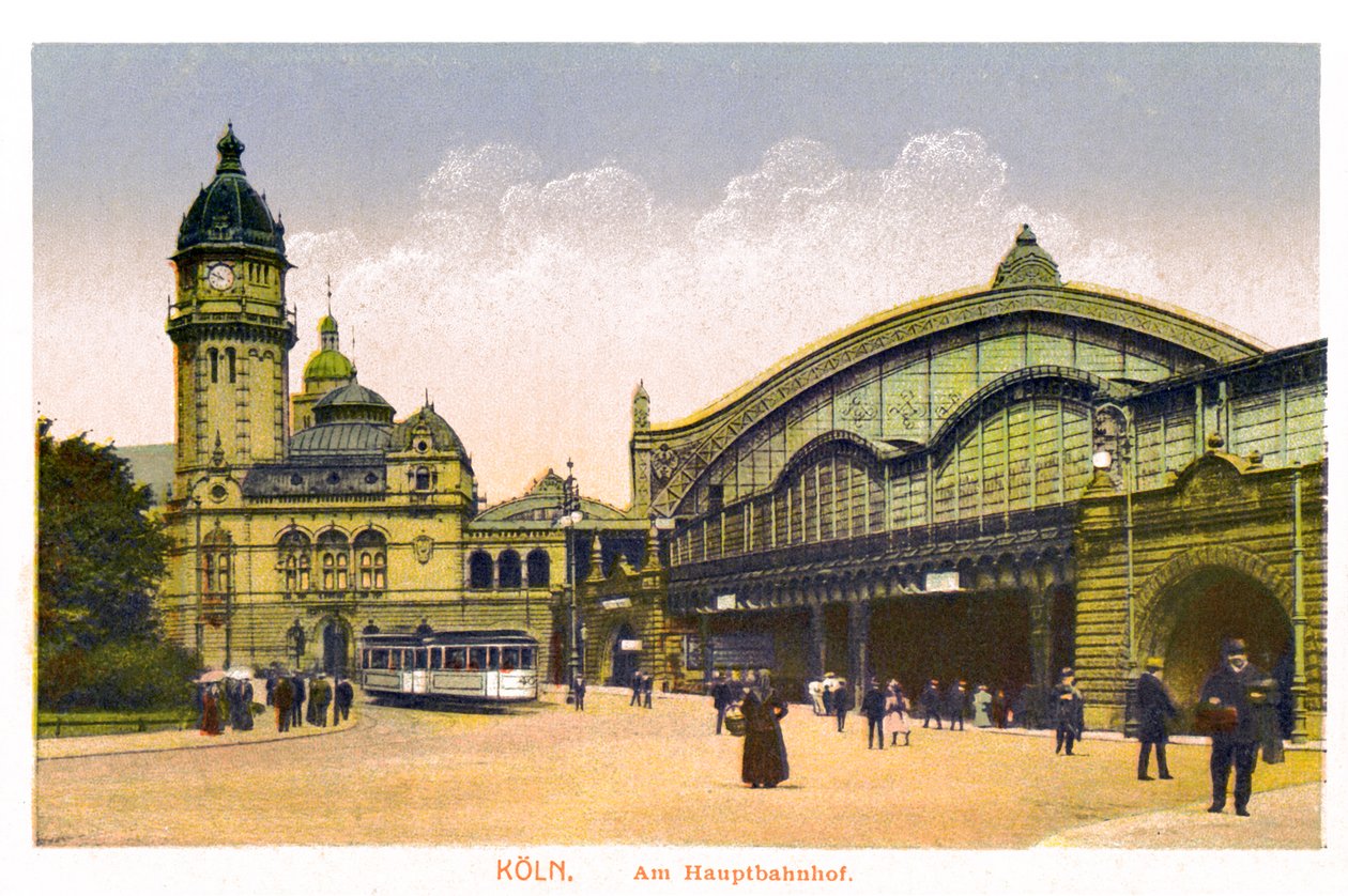 ケルン、中央駅、中央駅、20世紀 作： 不明