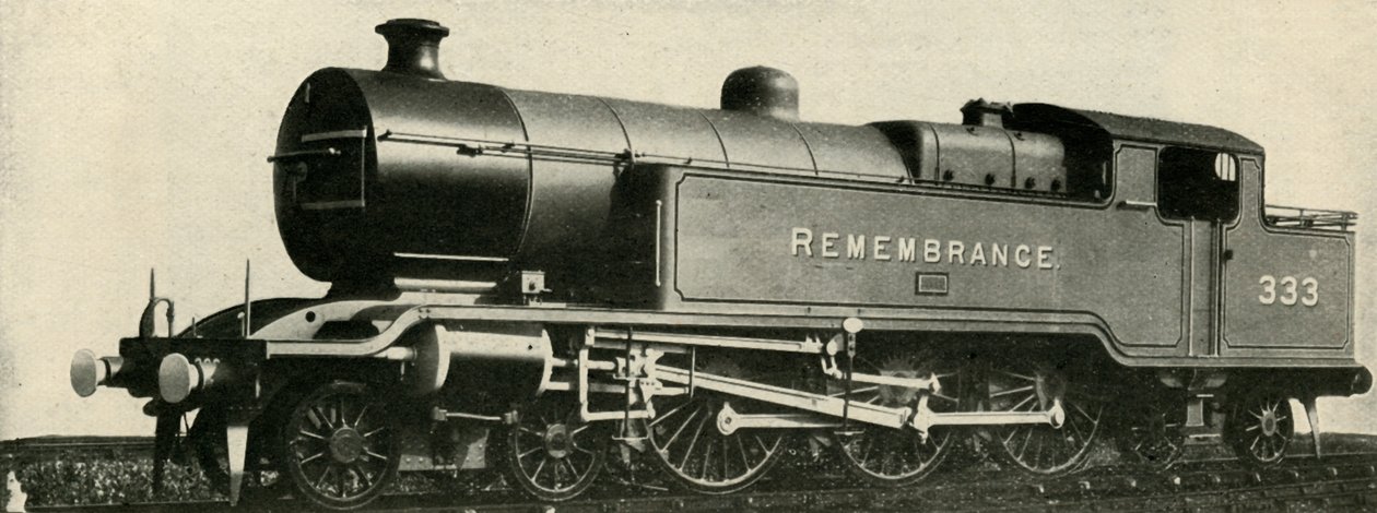 LBSC太平洋型戦車、戦争記念エンジン、c1930。 作： 不明