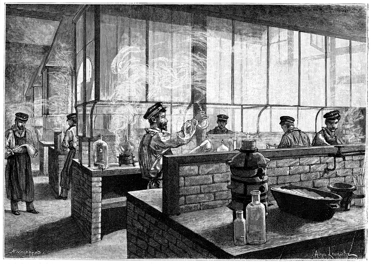中央美術学校、パリ、1887 作： 不明