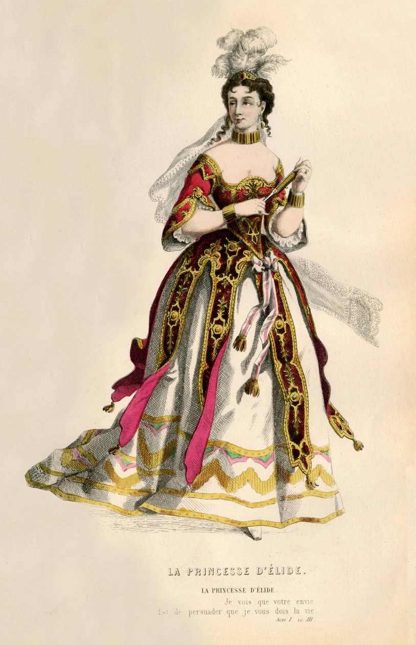 エリス姫、1868年。 作： 不明