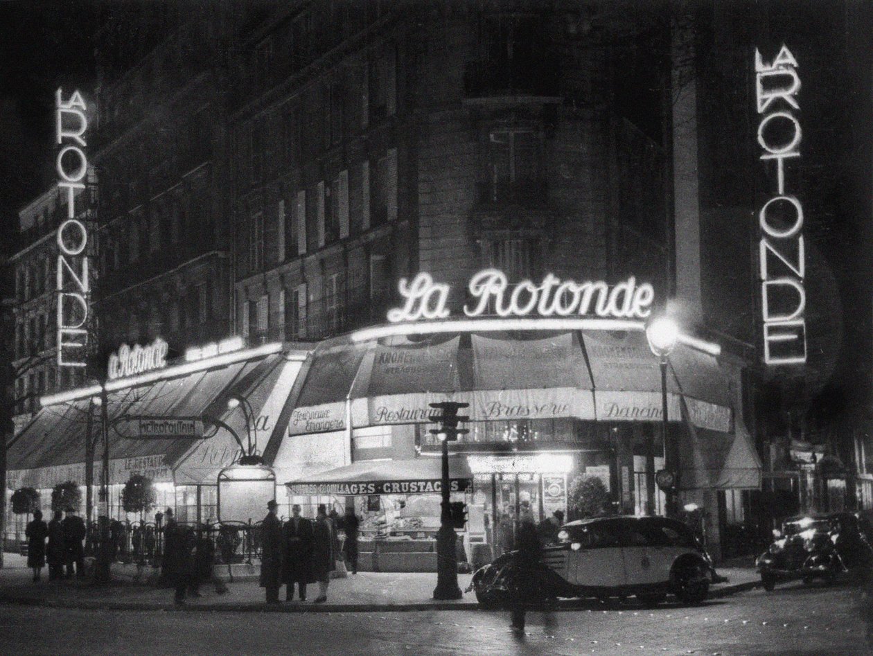 La Rotonde, Boulevard du Montparnasse, 1939. 作： 不明