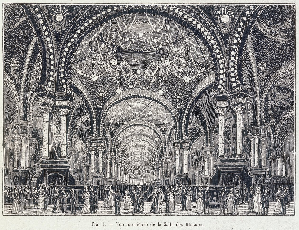 La Salle des Illusions、パリ、1900年9月 作： 不明