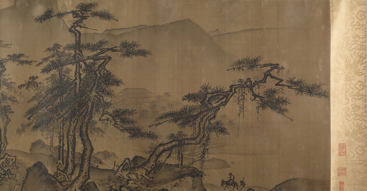 風景。 作： 不明