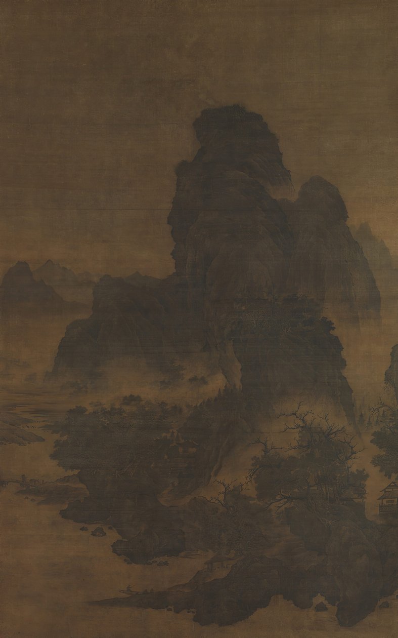 12 世紀初頭の樊崑風の風景画。 作： 不明