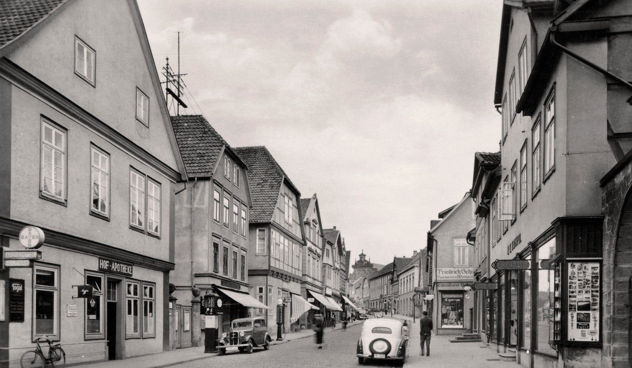 Langestrasse、バッケブルク、ドイツ、c1930s 作： 不明