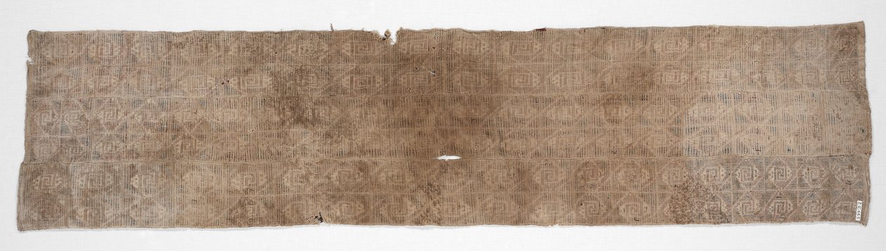 大きな布、c。 1100-1400。 作： 不明