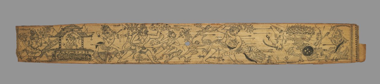 1700年代後半の、チャンドラバヌのロマンスとアペンドラバンジャのラヴァニャヴァティ... 作： 不明