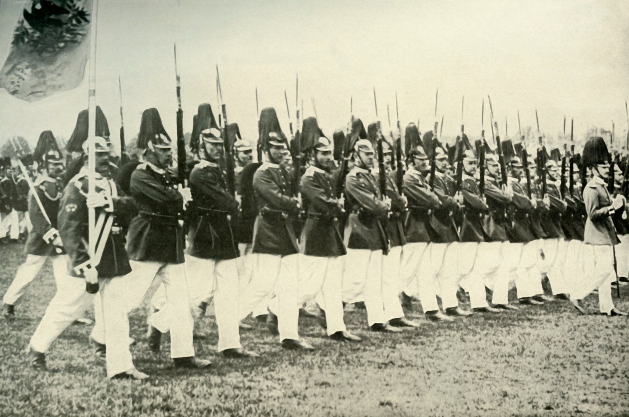 戦争主の軍団、1919年。 作： 不明