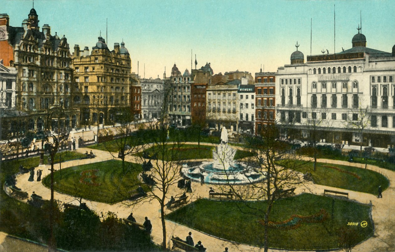レスタースクエア、ロンドン、c1910。 作： 不明