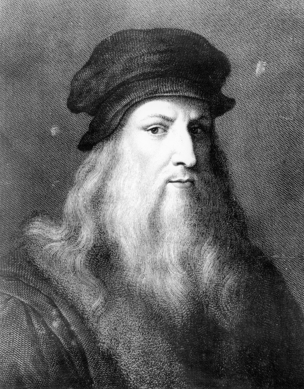 レオナルドダヴィンチ、イタリアのアーティスト、エンジニア、科学者、発明家、1864年 作： 不明