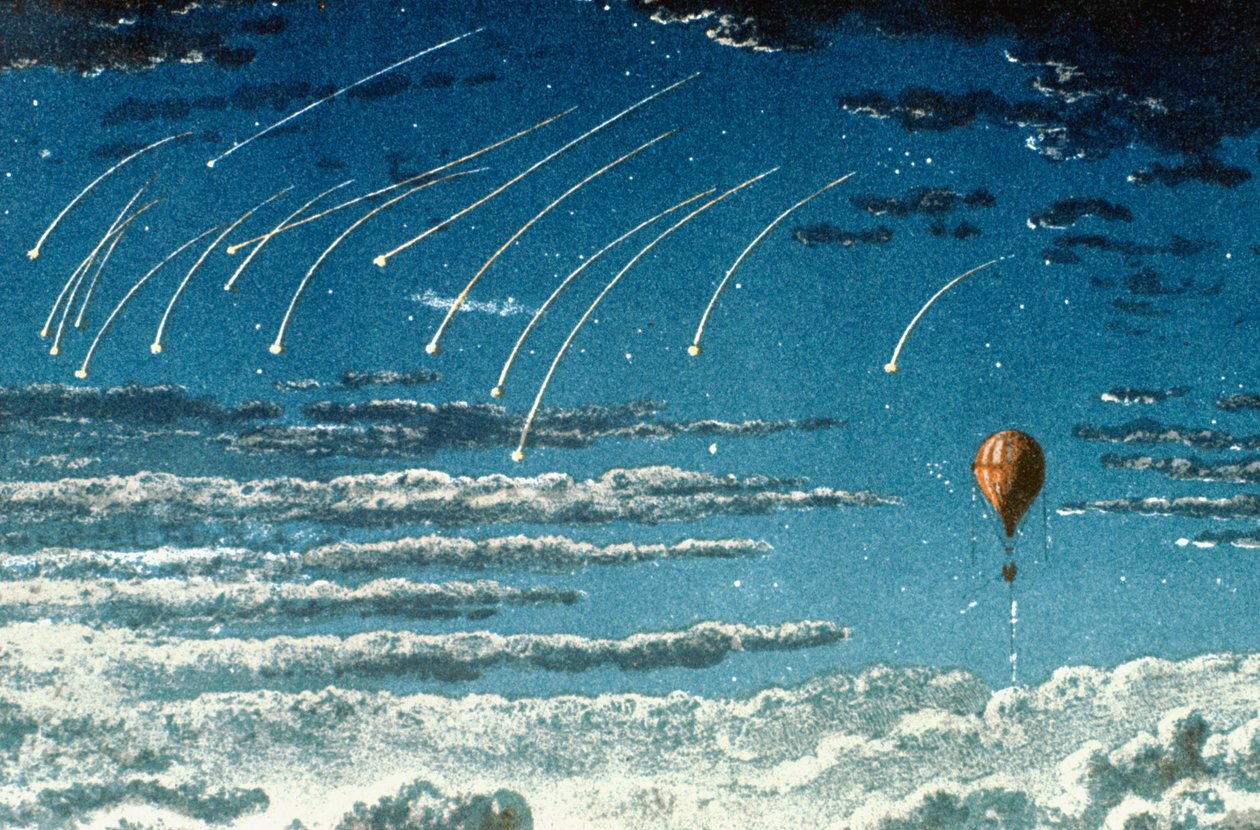 しし座流星群、1870 作： 不明