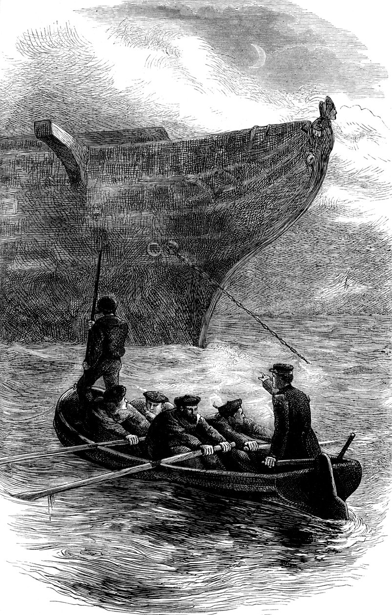 Caldwell中尉、鎖を滑らせて、南北戦争、1861-1865 c1880 作： 不明
