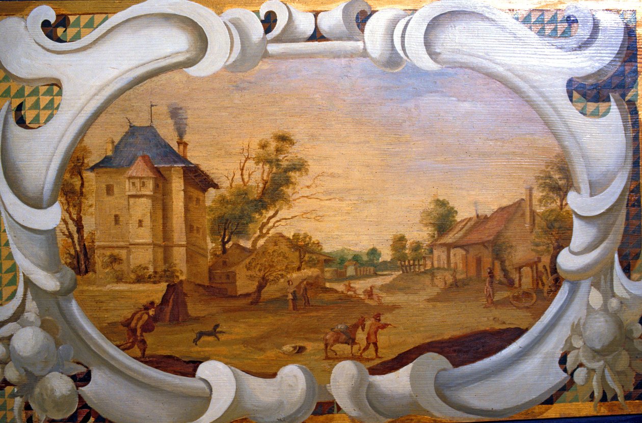 Loire Atlantique N* 042 - Chateau de Haute Goulaine - Painted wood 作： 不明