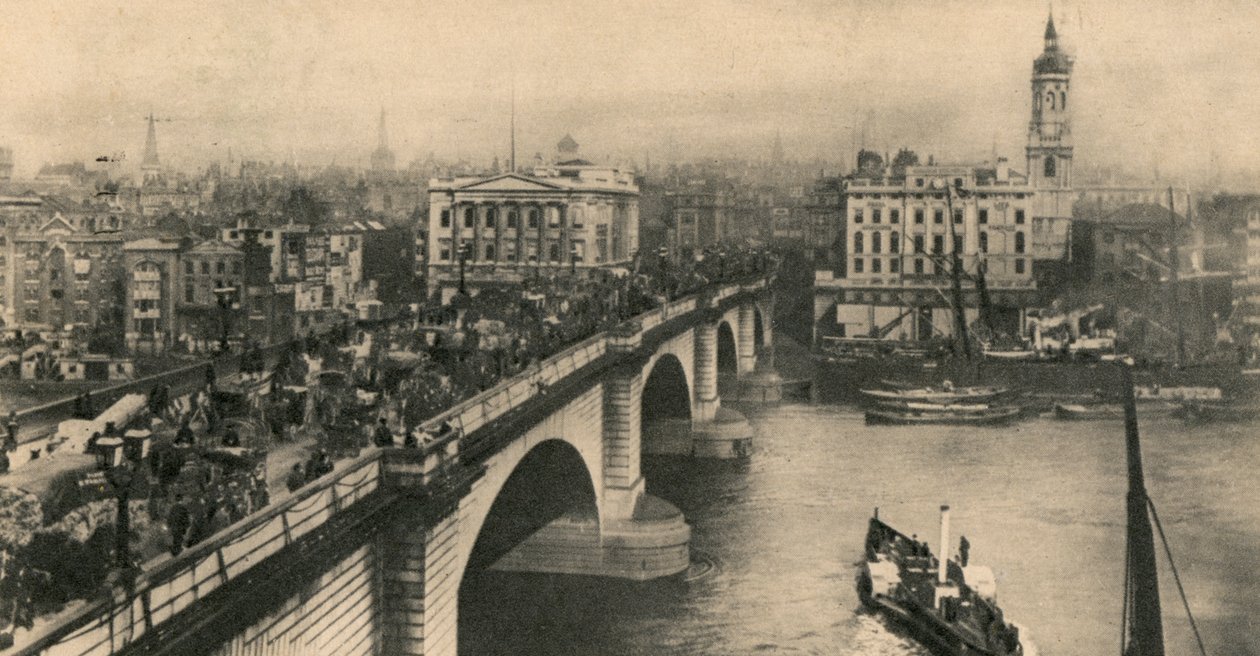 ロンドン橋、c1906 作： 不明