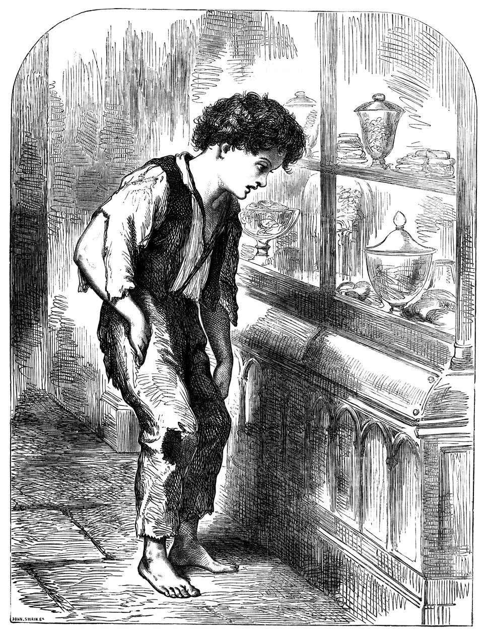 ロンドンストリートアラブ、1883年 作： 不明