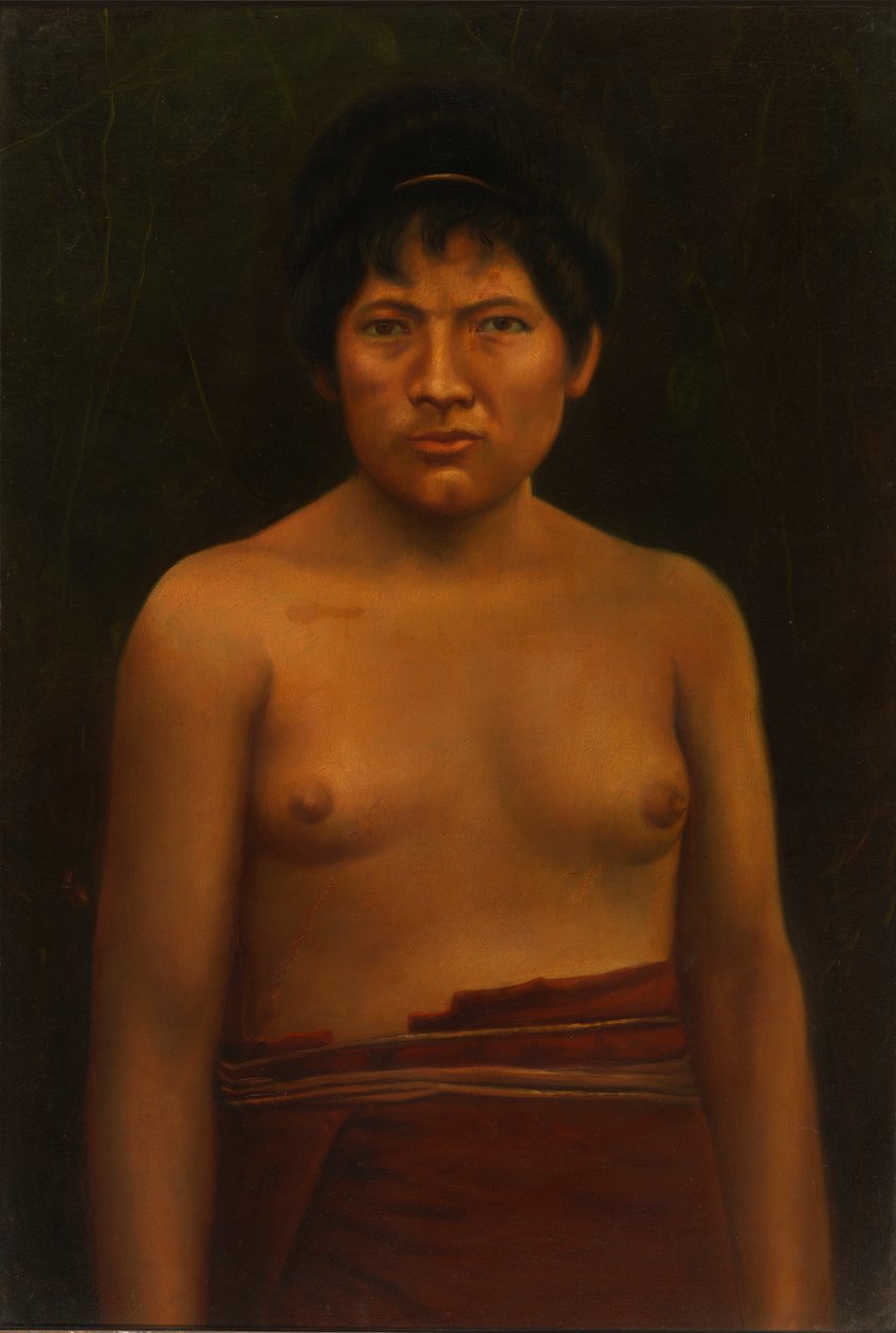 ロレンゾ・ガール、カリフォルニア州。 1890-1892。 作： 不明